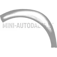 Kreisā spārna priekšējais pagarinājums Aixam Crossline / Crossover