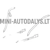 Priekšējā rāmja kreisās puses caurule Aixam MEGA 2