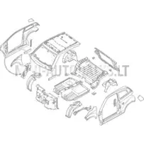 Labais priekšējais spārns Ligier JS50 / JS50L Ph1