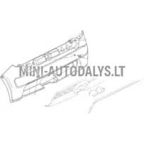 Aizmugurējais bamperis Ligier JS50/JS50L Ph1