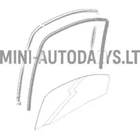 Logu vadotnes gumija labā Microcar MGO / M8