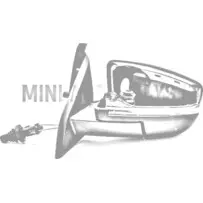 Ārējais spogulis kreisajā pusē Aixam Sensation / E #17962 | Mini Auto Parts