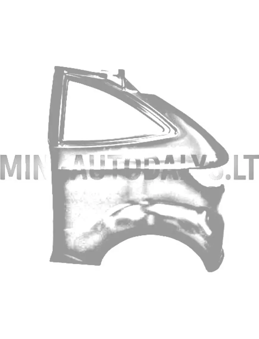 Aixam Ambition Coupé kreisais aizmugurējais sānu panelis