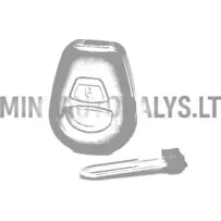 Korpusa tālvadības pults + tukšs atslēgas bits Ligier