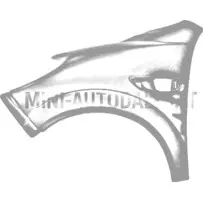 Kreisais priekšējais spārns Ligier X-Too R / S / RS