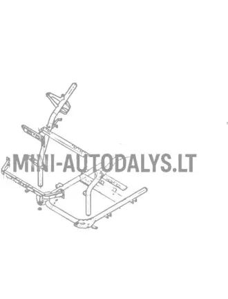 Priekšējā labā Ligier JS50 / JS50L Ph1 rāmja spārna caurule