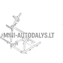 Priekšējā labā Ligier JS50 / JS50L Ph1 rāmja spārna caurule