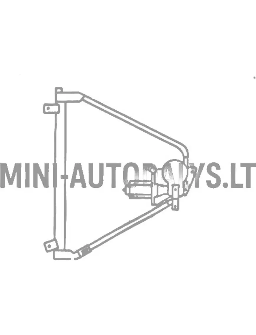 Elektriskais logu pacēlājs labais Aixam 1997-2004