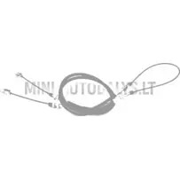 Rokas bremzes trose JDM Titane 1/2