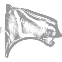 Priekšējais labais spārns Aixam 500.4 #18081 | Mini Auto Parts