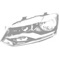 Kreisais priekšējais lukturis Casalini M14 / M14 2.0 / M20 ph1