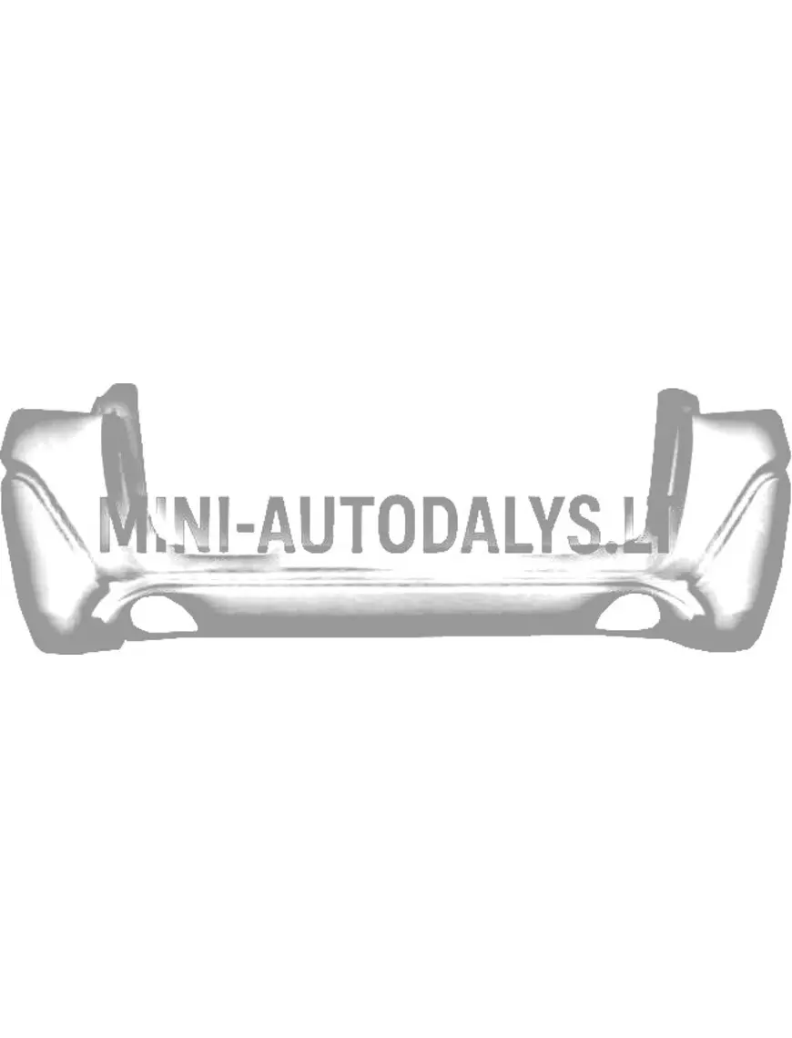 Aizmugurējais buferis Aixam Crossover 2010