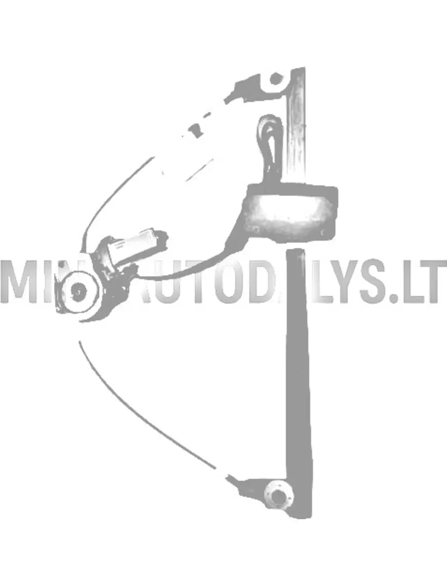 Elektriskais logu pacēlājs kreisajā pusē Casalini M10 / M12