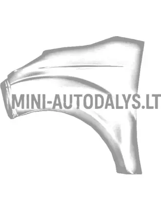 Kreisās puses priekšējais spārns Ligier JS50 / JS50L Ph1 (perlamutra balts)