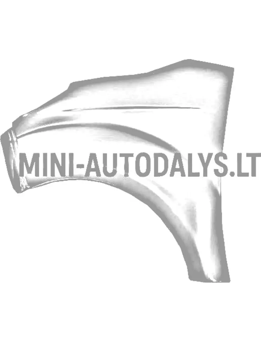 Kreisās puses priekšējais spārns Ligier JS50 / JS50L Ph1 (perlamutra balts)