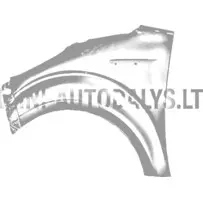 Kreisais priekšējais spārns Ligier JS50/JS50L Ph2/Ph3 (zils)