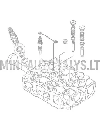 Inžektora blīve Yanmar