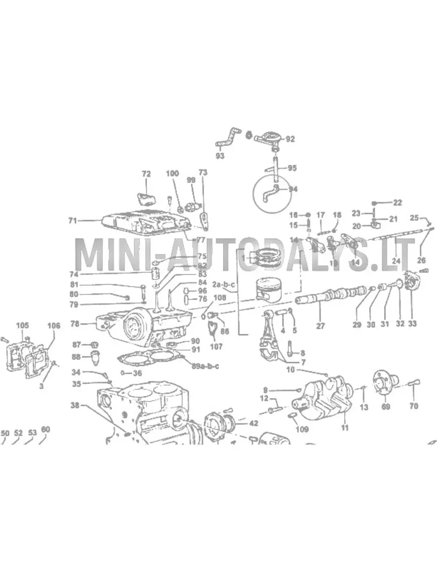 Kartera gaisa izvadīšanas šļūtene Lombardini 502 FOCS / Progress