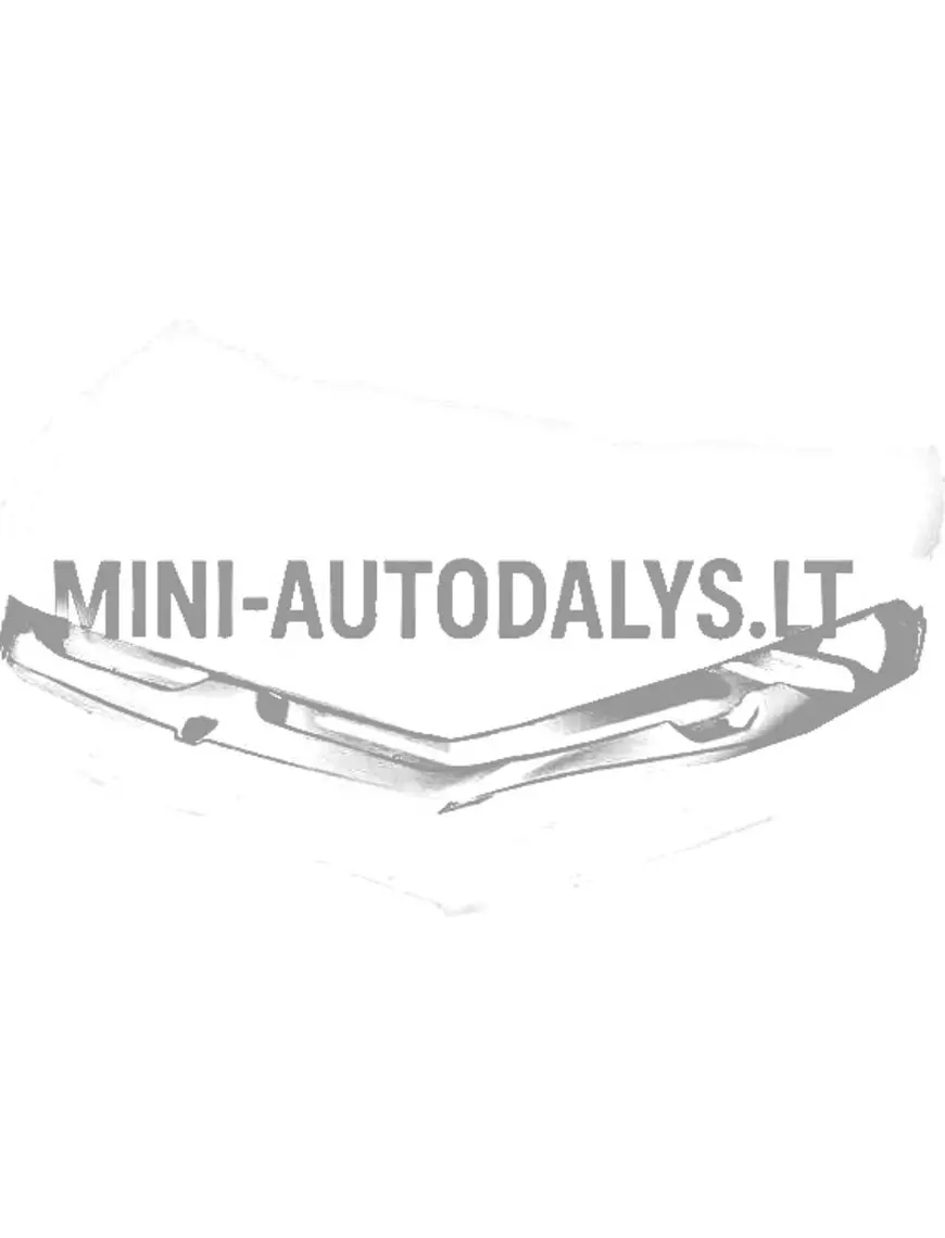 Aixam Emotion iekšējais pārsega panelis (melns)