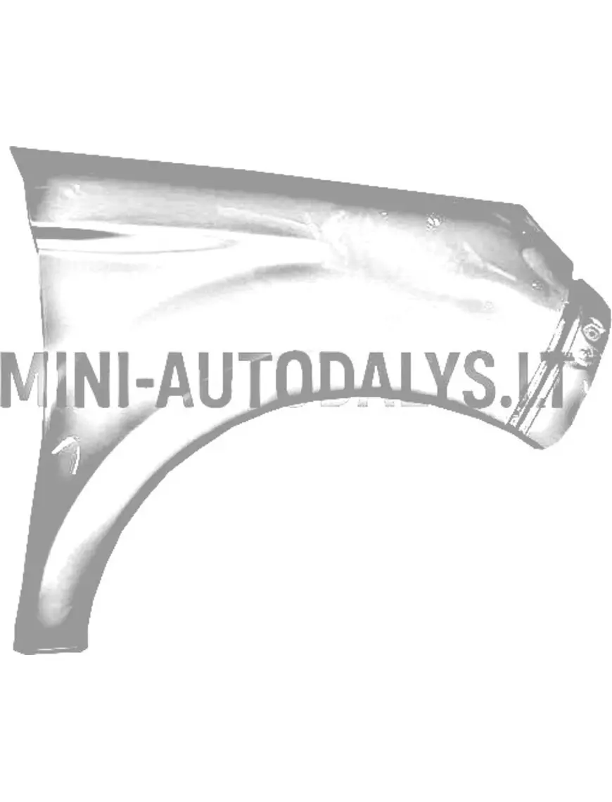 Aixam Sensation Minauto priekšējais labais spārns (sudraba pelēks)