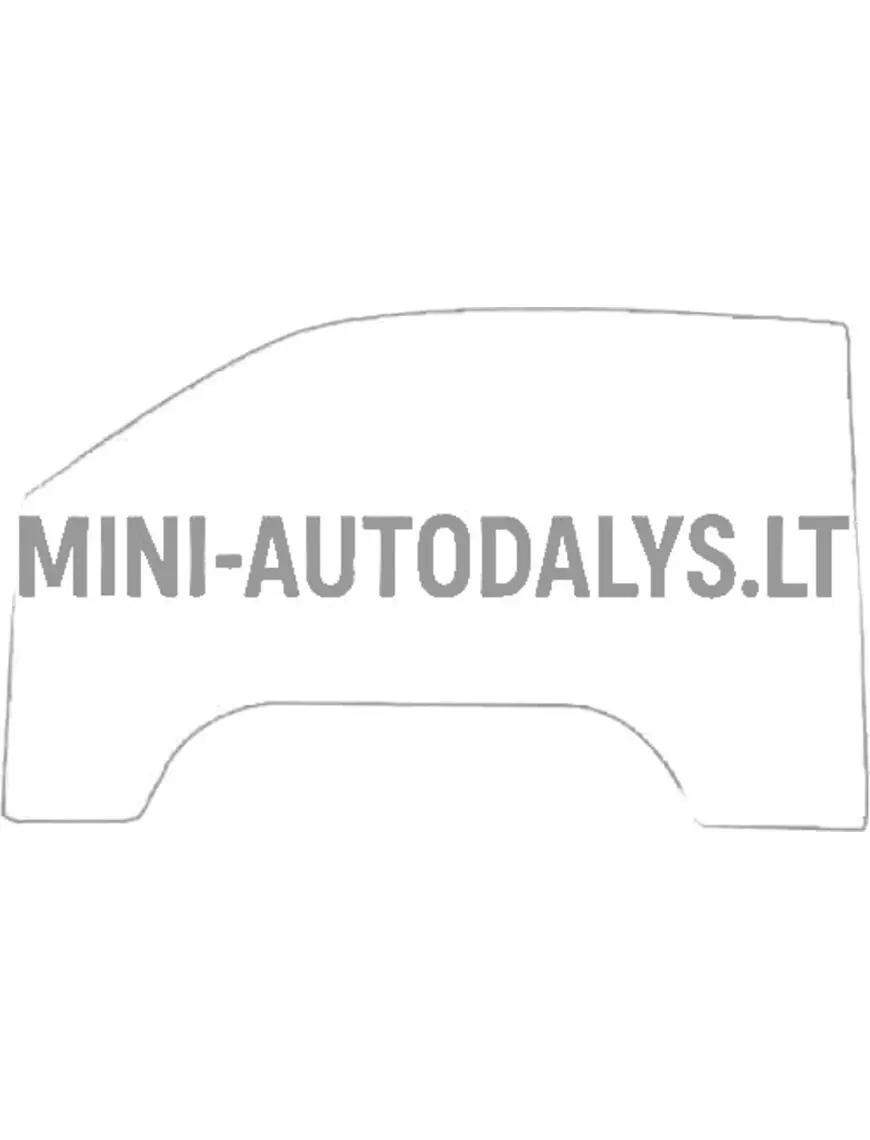 Chatenet CH40 / CH46 kreisās puses durvju stikls