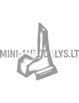 Aixam 2005-2010 kreisās puses durvju loga stūra blīvējums