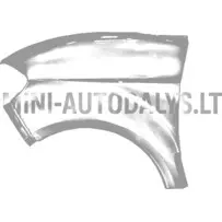 Kreisās puses priekšējais spārns Chatenet CH40 (pelēks)