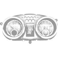 Aixam Sensation skaitītāja pulksteņa ekrāns