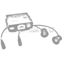 Uztvērējs un parkošanās sensori "Aixam