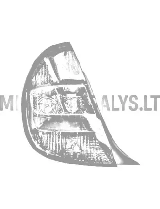 Kreisais aizmugurējais lukturis JDM Abaca