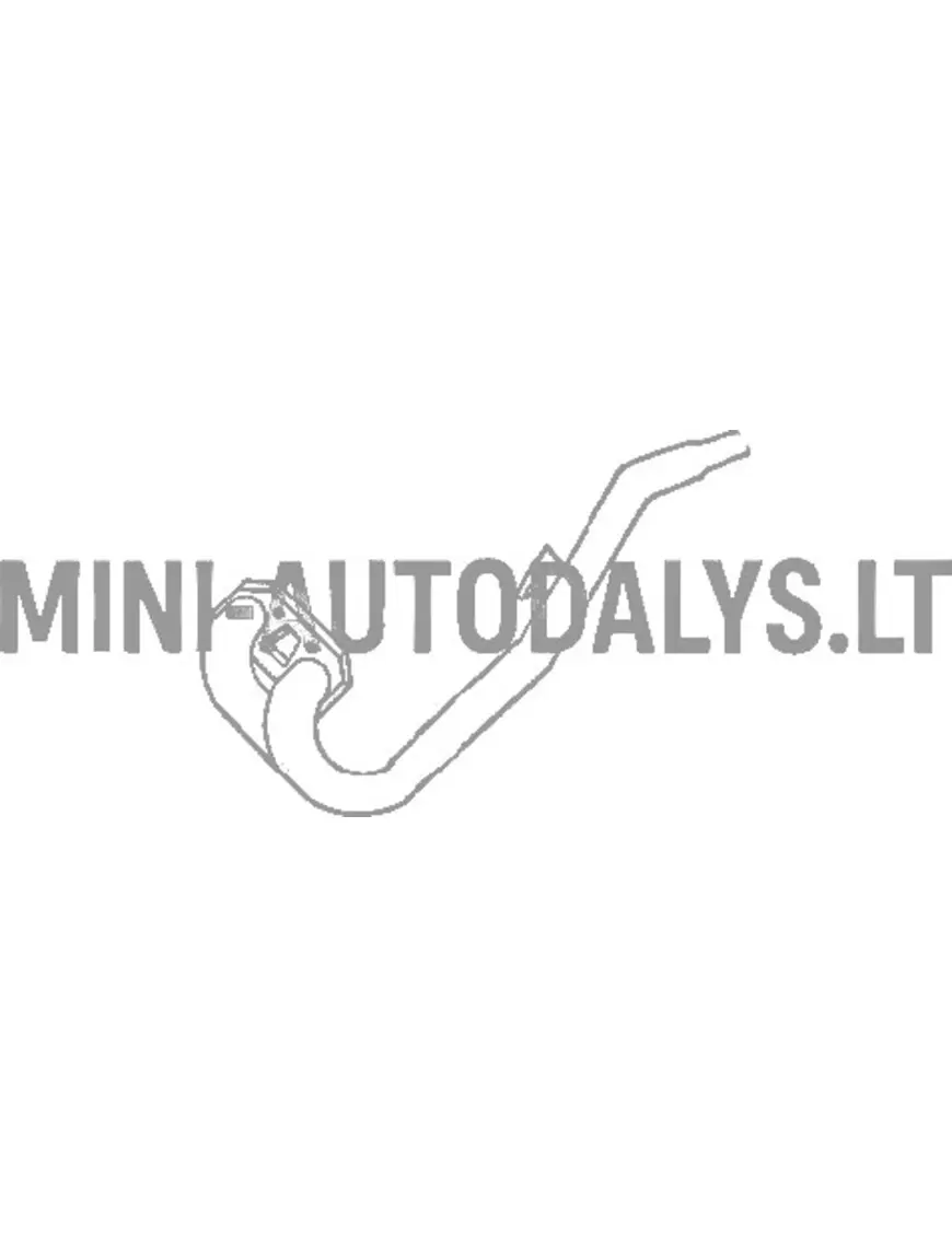 Aixam 1997-2004 priekšējā izplūdes caurule