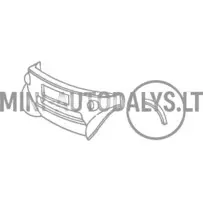 Aixam MEGA 1 kreisais priekšējais spārns