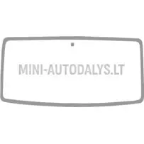 Aixam MEGA 1 / MEGA 2 priekšējais stikls