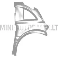 Priekšējais labais spārns Aixam MEGA 2 #18340 | Mini Auto Parts