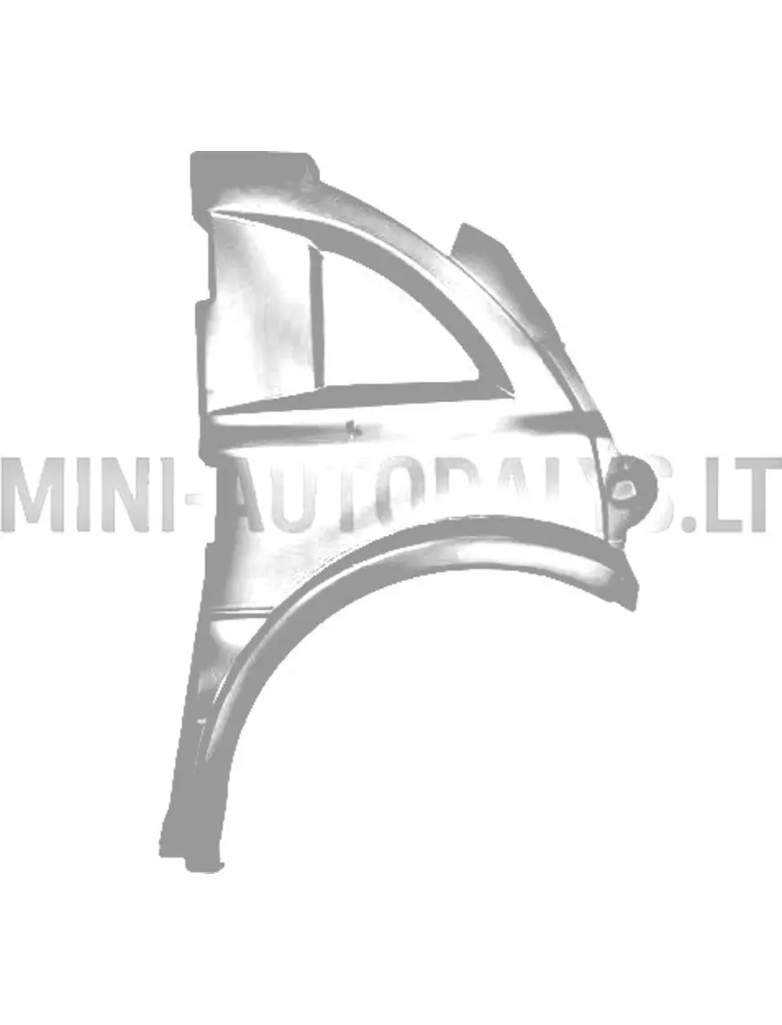 Priekšējais labais spārns Aixam MEGA 2 #18340 | Mini Auto Parts
