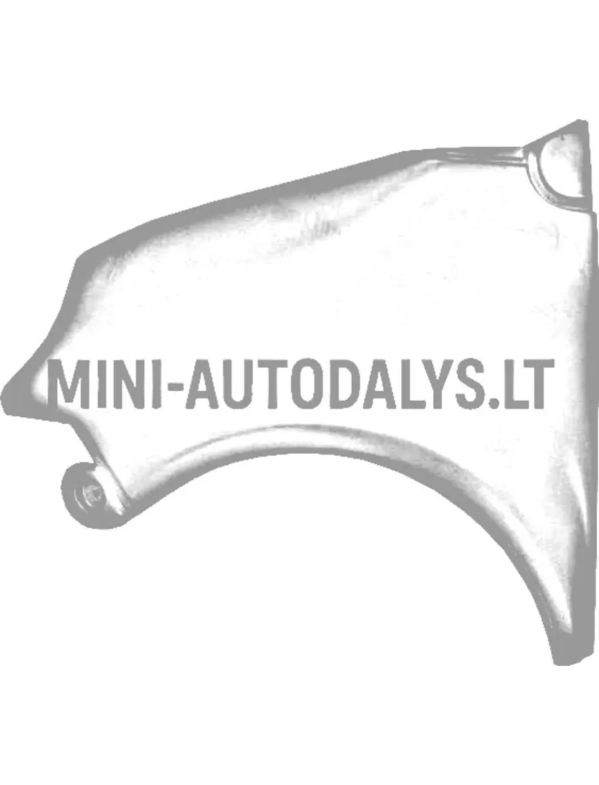 Kreisais priekšējais spārns Aixam 500.4