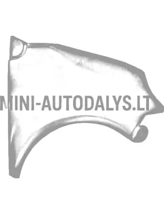 Labais priekšējais spārns Aixam 500.4