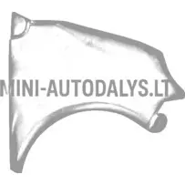 Labais priekšējais spārns Aixam 500.4