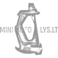 Aizmugurējā luktura montāžas plāksne aizmugurējā kreisā puse Aixam 2010 / 2013