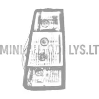 Aizmugurējais kreisais lukturis Aixam 400 / 500.4