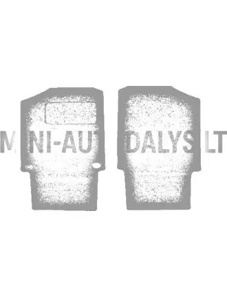 Aixam 1997-2004 grīdas paklājiņu komplekts