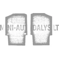 Aixam 1997-2004 grīdas paklājiņu komplekts