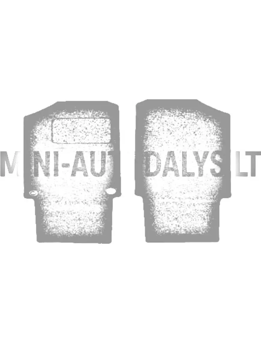 Aixam 1997-2004 grīdas paklājiņu komplekts