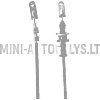 Akceleratora / droseles vārsta trose Bellier Jade / B8 (Yanmar)