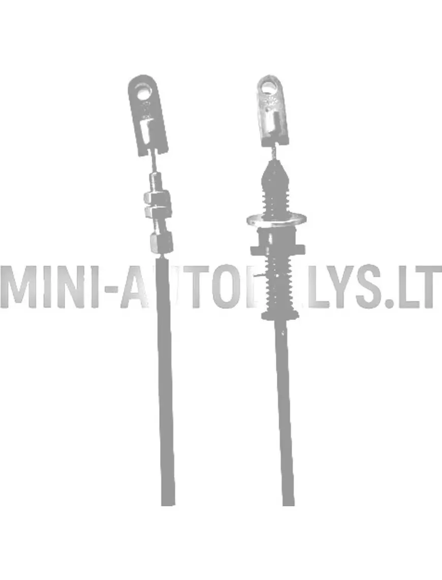 Akceleratora / droseles vārsta trose Bellier Jade / B8 (Yanmar)