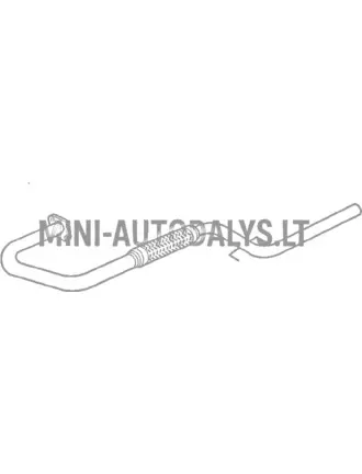 Priekšējā caurule + elastīga izplūdes caurule "Chatenet Media