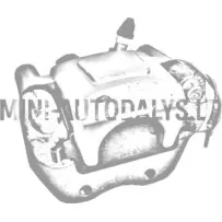 Priekšējais bremžu suporta komplekts Chatenet CH26 V2 / JDM V2