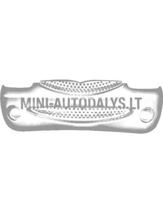 Priekšējais buferis "Chatenet Media" (bez atverēm miglas lukturiem)