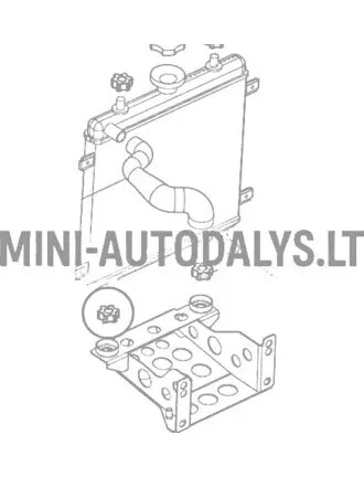 Radiatora gumija Grecav EKE / Sonique