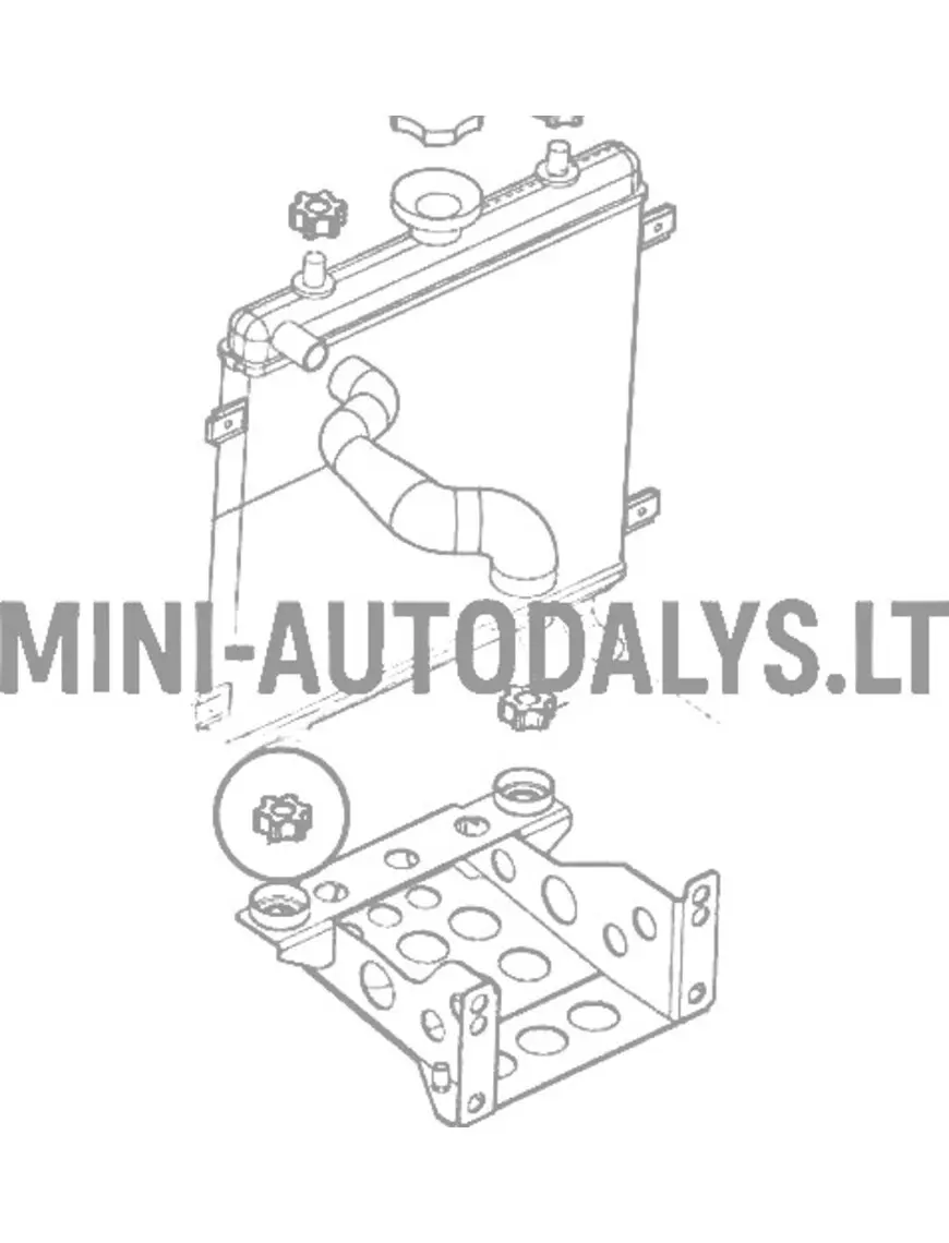 Radiatora gumija Grecav EKE / Sonique